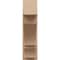 Ekena Millwork 7 1/2-in W x 22-in D x 26-in H Balboa Block Rough Cedar Woodgrain TimberThane Outlooker, Primed Tan OUTUR075X22X26BOA44RCPR - alternate 3